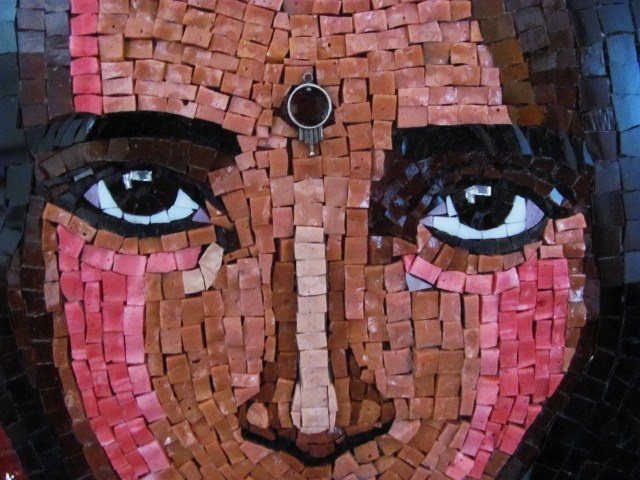 Indian Girl Mosaic
