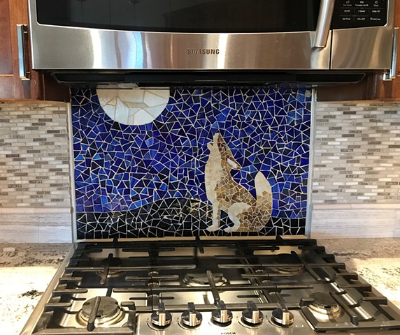 Coyote Kitchen Backsplash Mosaic