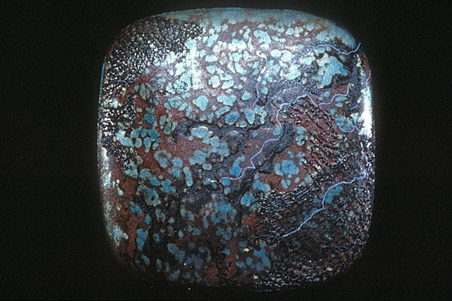 vitreous enamels fired on copper
