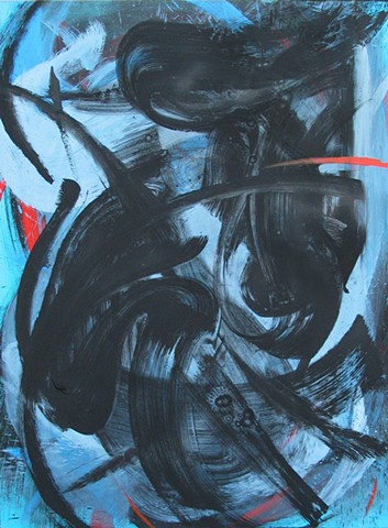 Sea Change 2, oil on canvas, 48"X36", 2013