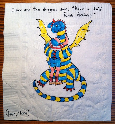 Elmer and his Dragon