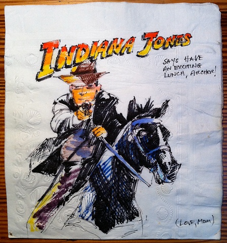 Indiana Jones on Horseback