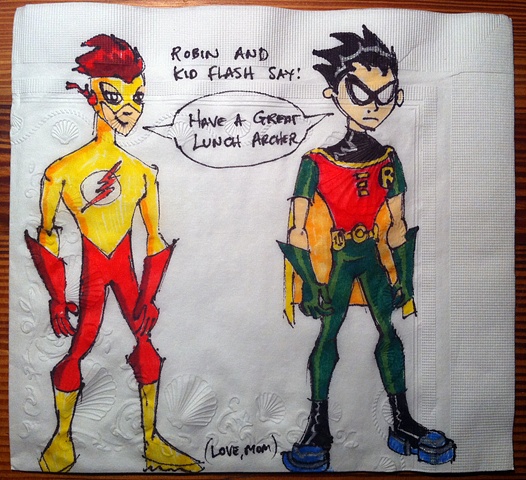 Robin and Kid Flash (Teen Titans)