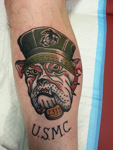 Bulldog Tattoo Rbo Junod Sacramento legacy tattoo