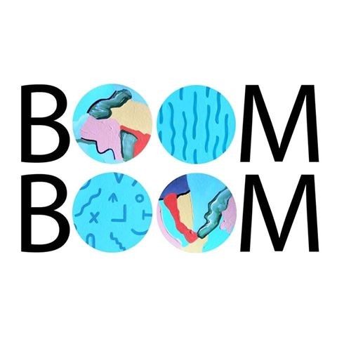 BOOMBOOM shop painted letters 