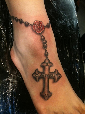 Rosary ankle