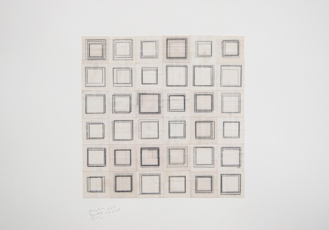 square, squares, drawing, works on paper, minimal, geometric, abstract, repetition
