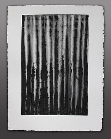 Black and White Water Media on 300 lb. Paper #3