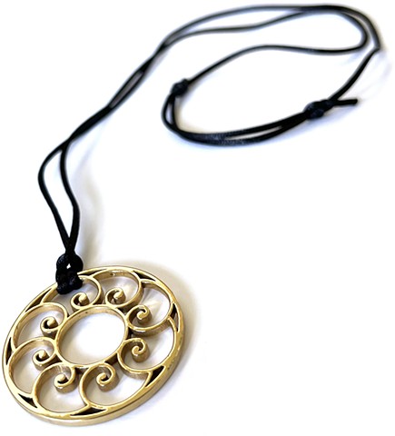 Golden Ratio Circle Pendant