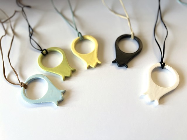 Tulip Ceramic Pendants