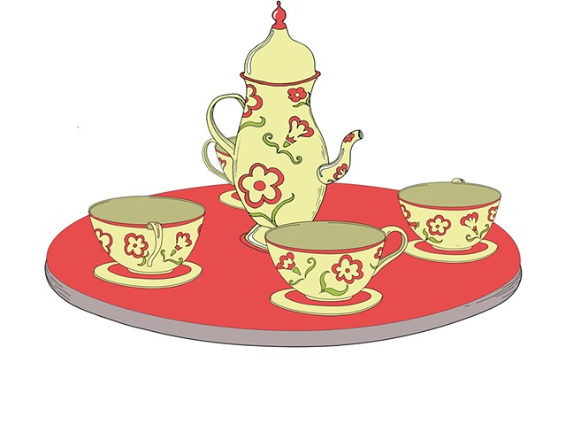 Tea Set Ride, Prop Assets