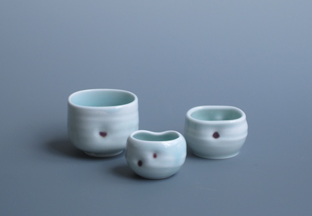 wabi sabi mini tea bowls