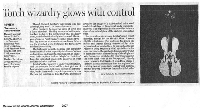 Jerry Cullum Review--Atlanta Journal Constitution--2007