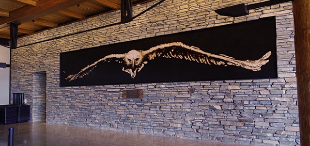 "Final View" installed at Jackson Hole Airport, May 2010