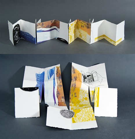 Folded book from 1 sheet of paper