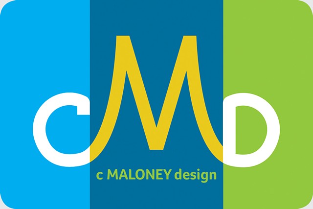 C Maloney Design
Business Card (front)