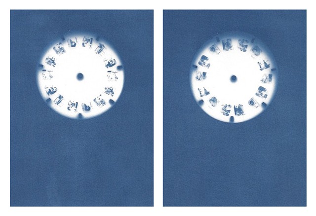 Cyanotype Archive: Princess View-Master Reels
