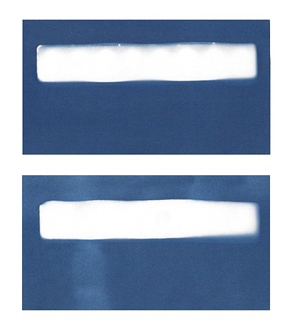 Cyanotype Archive: White Paint Trays
