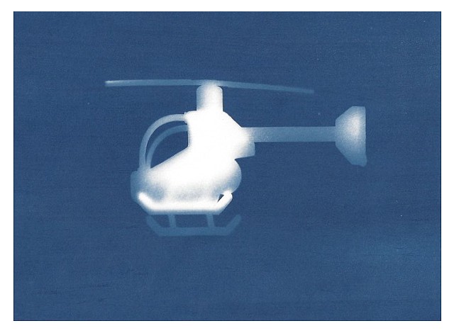 Cyanotype Archive: Helicopter