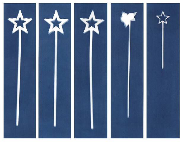Cyanotype Archives: Magic Wands