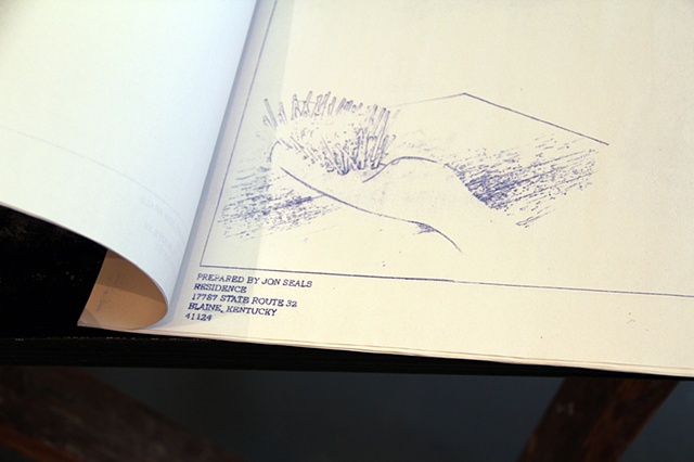 Blueprint Book (detail)