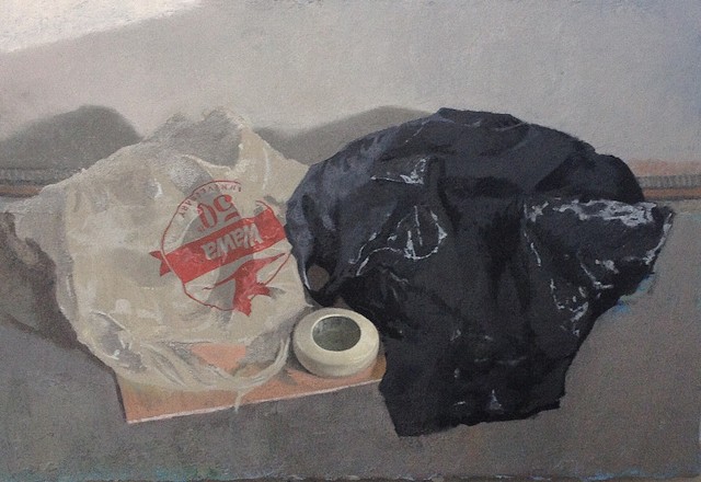 Still Life with Plastic Bags