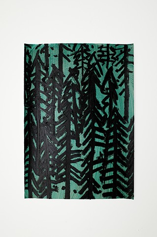 Untitled (Woods, Trees, Fear series)