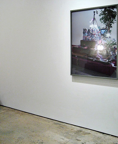 Installation view of photograph at Marvelli Gallery