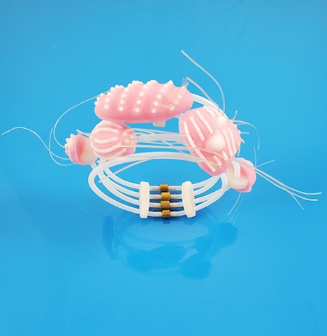 Microbe Series: Pink Microbiome Bracelet