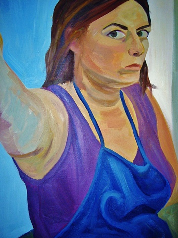A Painter's painter (Self-portrait) 