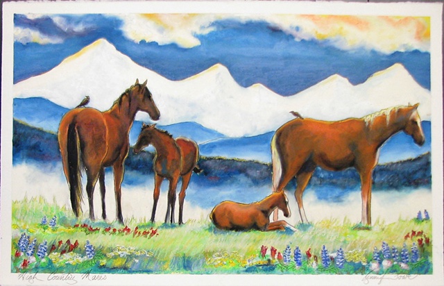 "High Country Mares"