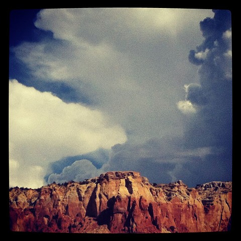 Clouds at Ghost Ranch
