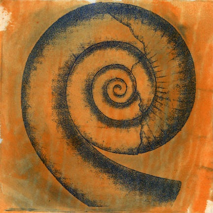 Orange Spiral