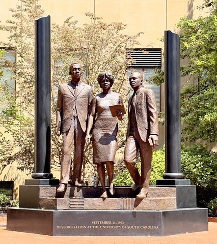University of South Carolina Desegregation Monument