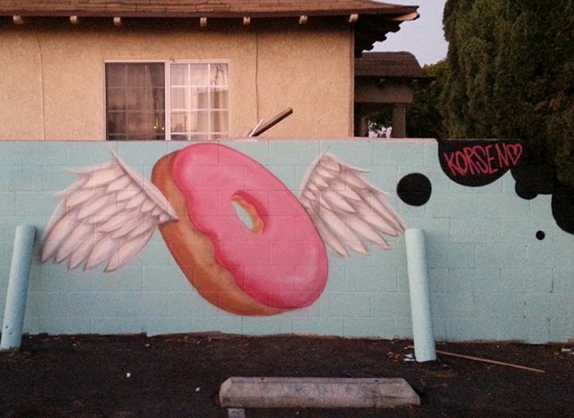 flying donut