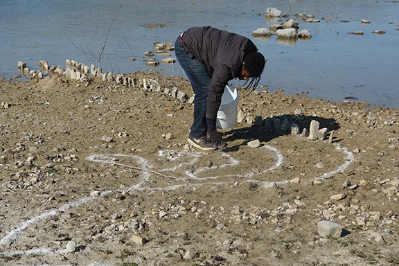 Drawing in the Quarry- 