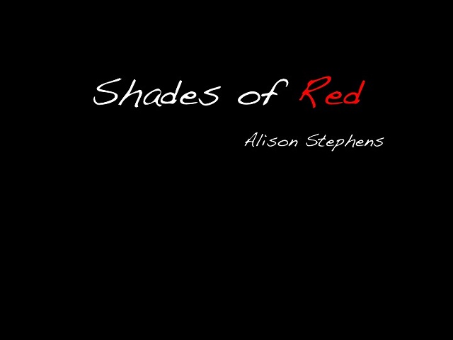 Alison- Shades of Red