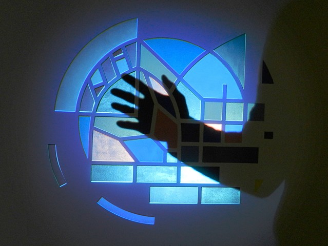 Projection installation for november Now exhibition