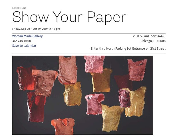 September 2019: Show Your Paper