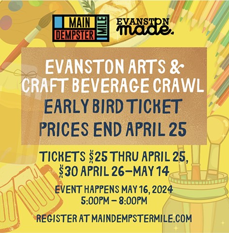 May 16, 2024: Arts & Craft Beverage Crawl