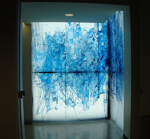 [Installation View 1] Blue Sublime