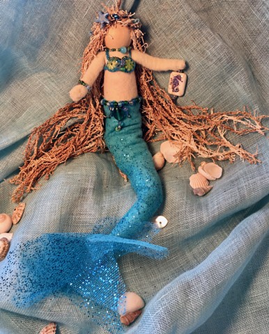 Handmade Mermaid ornament - GALENE