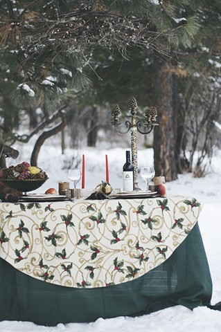 Our Woodland Tablescape