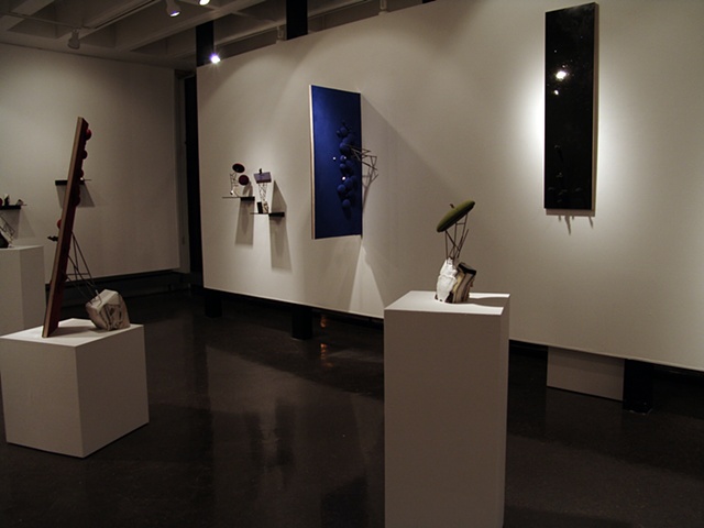 Installation Views from Flora + Fauna  at Umass Lowell
