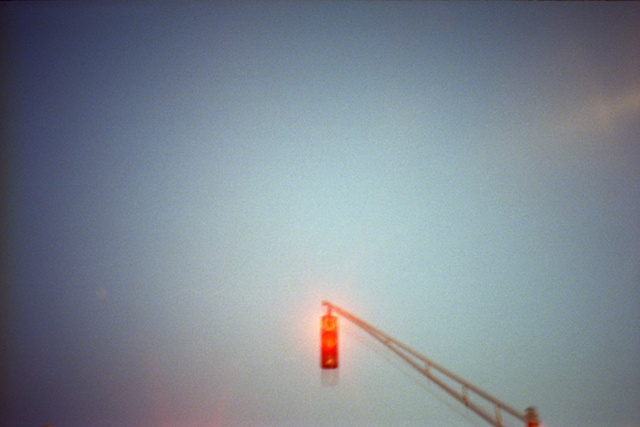color photograph of stop light by iris grimm