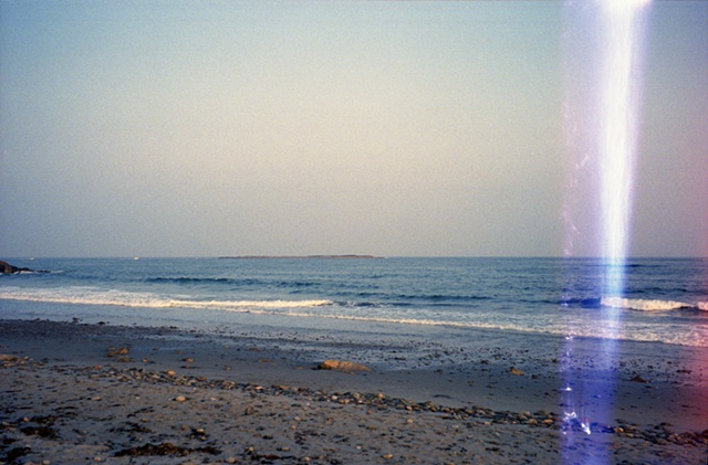 color photograph of shoreline