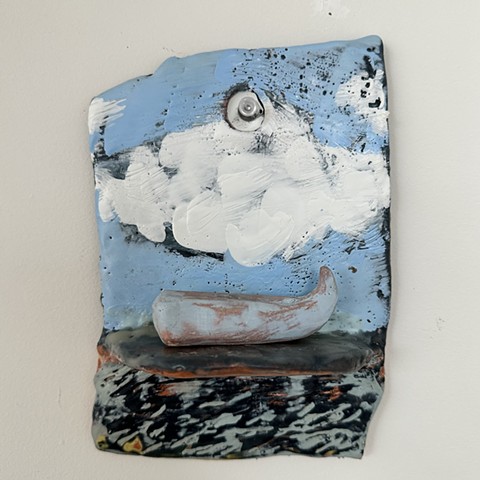 Cloud with Boat on Shelf