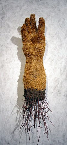 Ian Crawley Art Sculpture Gods Prototype The nature of man "Arm" by Ian Crawley