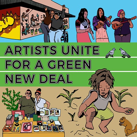 Artists Unite for a Green New Deal
