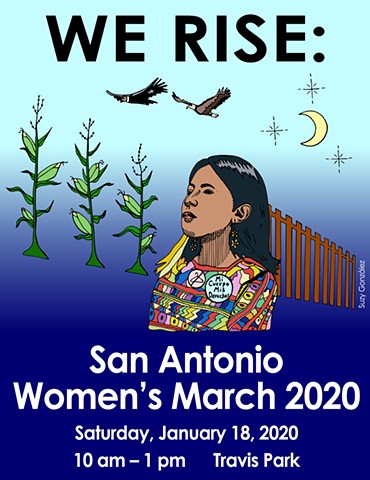 We Rise: San Antonio Women's March 2020